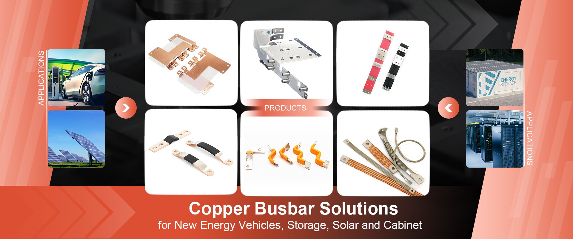 Copper Busbar for new energy