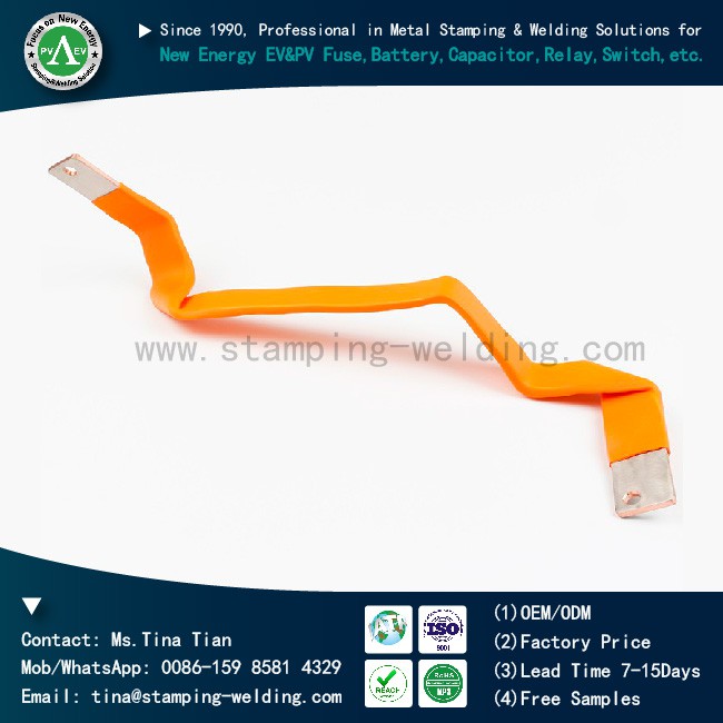 PVC Dipping Insulated Battery Busbar