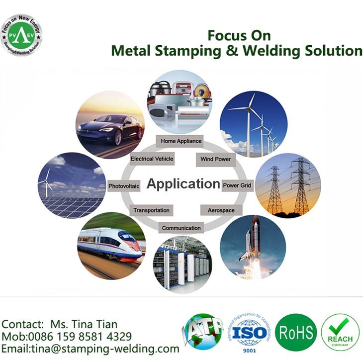 Metal Copper Blade For EV Charging Station