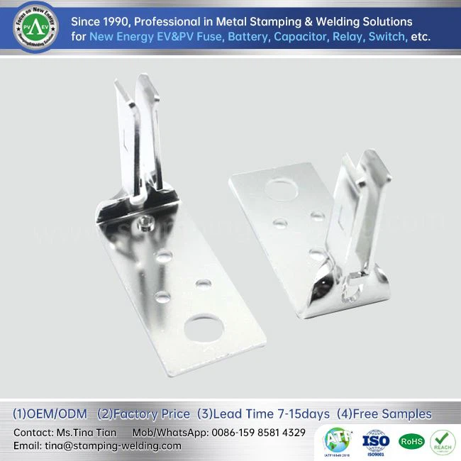 L-Type Fuse Holder Contact For EV