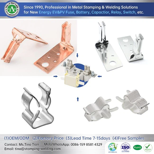 Kontakt držala varovalke tipa L za EV