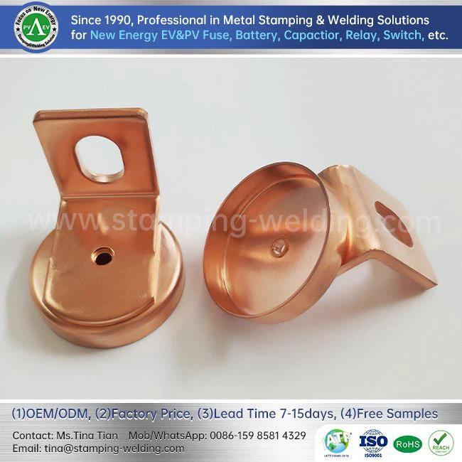 Metal End Cap For EV Fuse