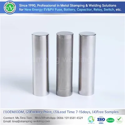 Jekleno okroglo ohišje stebra baterije