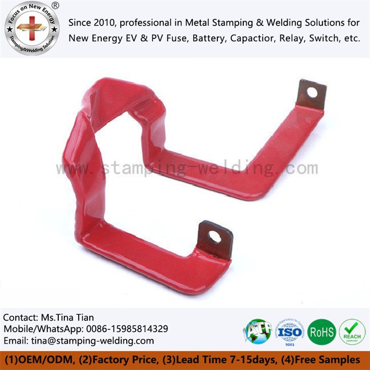 Plastic dipped insulation busbars