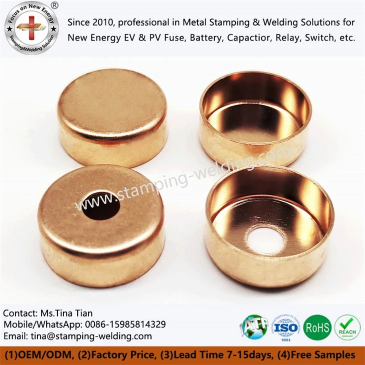 copper tube end cap