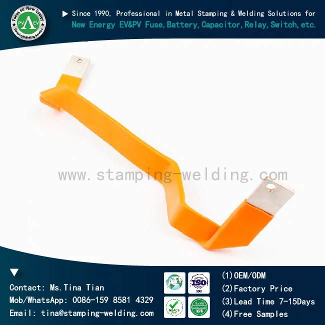 New Energy Vehicle Insulated  Copper Busbar  Supplier