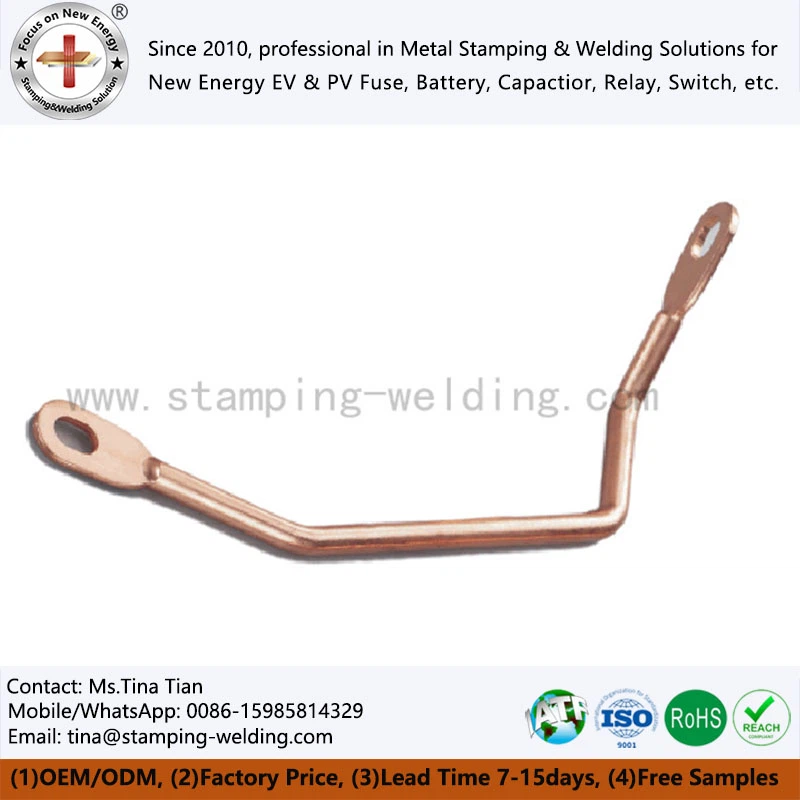 Customized 3D Bending Copper Busbar Customized 3D Bending Copper Busbar