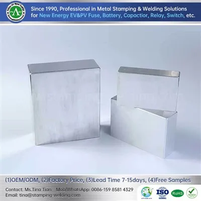 Aluminijasta baterijska škatla za električni avtomobil