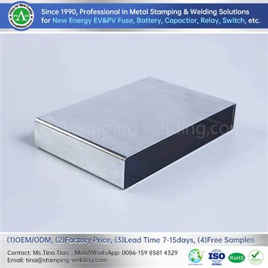 Aluminijasto ohišje za litij-ionsko baterijo