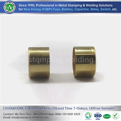 Medeninasta končna kapica za PV varovalko